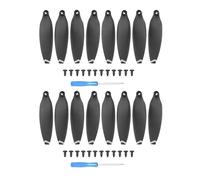 JfdLbv Low Noise Propeller Drone Parts Light Weight Prop Folding Blade Wing Accessory For F X8 V2(White Edge 16pcs)