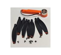 JfdLbv LS-S6S Foldable Drone Spare Parts Brushless Motor Rear Arm A2 Orange With Propeller Blade Accessories 8PCS For S6S RC Dron