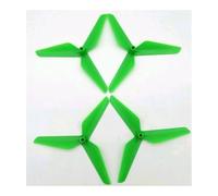 JfdLbv Motor Gears Main Gear Propeller Props Upgrade Blades Rc Drone Spare Parts For H31(Red)