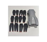 JfdLbv Propeller Accessories Foldable Blade 12PCS Main Body Shell For Z908 PRO RC Foldable Drone Body Maple Leaf Spare Parts(Light Grey)