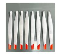 JfdLbv Propeller Blade Drone 5018 CW CCW Carbon Fiber Plastic White Propellers Drone Accessories FIT FOR T25 T25P(8pcs 1 set)