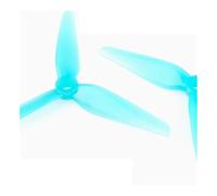 JfdLbv R38 5.1Inch 3 Blade Colorful Racing Propeller HeadsUp Collaboration Drones For FPV(5.1Inch 2Pairs Blue)