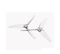 JfdLbv R38 5.1Inch 3 Blade Colorful Racing Propeller HeadsUp Collaboration Drones For FPV(5.1Inch 2Pairs White)