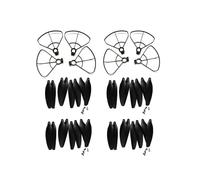JfdLbv Rc Drone Guard Blades Accessory Props Parts Propeller For Z908MAX 3(2set guard 32 prop)