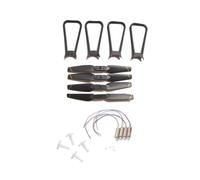 JfdLbv RC Drone Propellers Blades Wings Arm Motor Engines Spare Parts For 4D-V4(Burgundy)