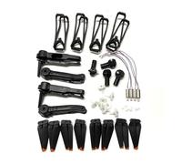 JfdLbv Rc Drone Quadcopter Arm Shell Engine Motor Base Gears Spare Parts Kit For K6pro MAX K10 MAX(K10 MAX kit1)
