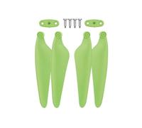 JfdLbv RC Quadcopter Drone Spare Parts Blades Propeller Blade Clip Clamp Repair Wings Accessories For H117S ZPro Z2(Green Props 4pcs)