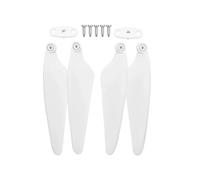 JfdLbv RC Quadcopter Drone Spare Parts Blades Propeller Blade Clip Clamp Repair Wings Accessories For H117S ZPro Z2(White Props 4pcs)