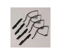 JfdLbv Spare Part Propeller Blade Wing Maple Leaf Protective Frame Protection Ring Guard RC Quadcopter Accessory For S128 Drone(Set 01)