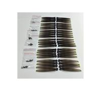 JfdLbv Spare Parts Maple Leaf Wing Fan Propeller Blade Accessories 48PCS For B6 Brushless Motor Foldable RC Quadcopter Drone