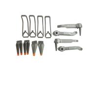 JfdLbv Spare Parts Motor Base With Gear Props Propellers Blades Guard Kit For P8 RC Drone(Arm kit)