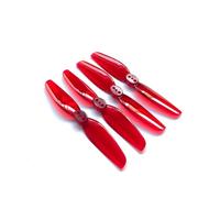 JfdLbv T3x2 3Inch 2 Blade Light Propeller Racing Drones For FPV HQ3020(T3X2 2Pairs Red)
