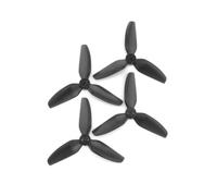 JfdLbv T3x3x3 PC 3Inch 3 Blade Polycarbonate Propeller 3 Hole Mount Drone Quadcopter For FPV(T3X3X3 2Pairs Black)
