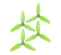 JfdLbv T3x3x3 PC 3Inch 3 Blade Polycarbonate Propeller 3 Hole Mount Drone Quadcopter For FPV(T3X3X3 2Pairs Green)