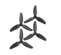 JfdLbv T3x3x3 PC 3Inch 3 Blade Polycarbonate Propeller 3 Hole Mount Drone Quadcopter For FPV(T3X3X3 2Pairs Black)