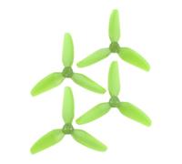 JfdLbv T3x3x3 PC 3Inch 3 Blade Polycarbonate Propeller 3 Hole Mount Drone Quadcopter For FPV(T3X3X3 2Pairs Green)