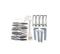 JfdLbv XT9 Quadcopter Part Blade Propellers Motor Engines Gears Props Guards For RG107 4K RC Drone(Blue arm kit)