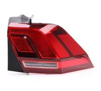 JFENGNB Rear Tail Light Assembly for VW Tiguan 2017-2021, Car Turn Signal Light Brake Lights Rear Lamp Cover Left Right Replacement Accessories,D/Right Outside