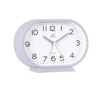JFERDX Small Simple Alarm Clock Silent Student Learning Battery Operated Bedside Table Clock For Bedroom Office Table Decor,O