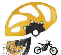 JFG RACING Dirt Bike Disc Guard,Motorcycle Front Disc Brake Guard Protector for Sur Ron Light Bee S/X Segway X160/X260 Talaria Sting-Gold