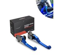 JFG RACING Dirt Bike Foldable Clutch Brake Levers,Clutch Lever Breakaway Levers for YZ125 YZ250 15-25/YZ250F 09-25/YZ450F YZ426F 09-25/YZ125X 17-23 25/YZ250X 16-23 25/YZ250FX 20-25/YZ450FX 19-25 Blue