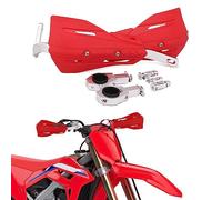 JFG RACING Dirt Bike Handguards,Motorcycle 7/8'' and 1 1/8'' Hand Guards Aluminum Universal for Dirt Pit Bike MX Motocross Supermoto Racing ATV Quad KAYO - Red