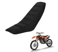 JFG RACING Dirt Bike Seat Cover Universal Motorcycle Seat Cushion for CRF CR KLX KX EXC YZ YZF 80 110 125 250 450 Motocross Pit bike Enduro-Black