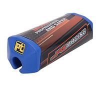 JFG RACING Motorcycle Bar Pad, Diamond Motorcycle Handlebar Bar Pad Soft Motorcycle Handlebar Protector for Motocross Dirt Motorbike ATV Quad (Blue)