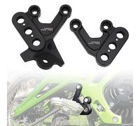 JFG RACING Motorcycle Footbracket Sur Ron Foot Pegs Bracket CNC Billet T6-6061 Aluminum Dirt Bike Foot Rest Bracket For Light Bee Sur-Ron X/S
