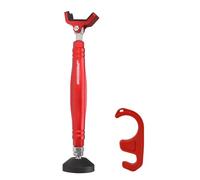 JFG RACING Motorcycle Portable Lift Stand,Portable Front Rear Wheel Stand,Wheel Cleaning Tire Washing Stand for Motorcycles Dirt Bikes Chain Cleaning Lubrication Tyre Inspection-Red