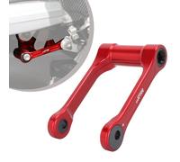 JFG RACING Motorcycle Rear Progression Suspension Linkage,Lowering Link Aluminum for CRF250L CRF250L RALLY CRF250RA/RAL CRF250 RALLY XR650L XR250 RL-Red