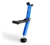 JFG RACING Motorcycle Rear Wheel Stand,Portable Foldable Wheel Stand Paddock Stand Chain Wheel Cleaning Roller Stand Universal for Motorbike-Blue