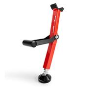 JFG RACING Motorcycle Rear Wheel Stand,Portable Foldable Wheel Stand Paddock Stand Chain Wheel Cleaning Roller Stand Universal for Motorbike Red+Black