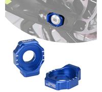JFG RACING Sur Ron Axle Block,Rear Axle Tensioner Chain Adjuster CNC For Sur Ron Light Bee S/X Segway X160/X260 Electric Dirt Bike-Blue