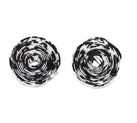 JFGCTYHXY Bicycle handlebar tape, Handlebar Tape Road Bike Bicycle tape Cycling Anti-Slip & Damping Rubber Cushion Handle Wraps(Black White)