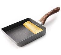 JFGCTYHXY Square Frying pan, Nonstick Omelette Pan, Japanese Portable Square Frying Poached Egg Small Kitchen Cooker