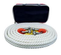 JFGCTYHXY Towing rope, Tow Rope High Strength Towing Strap - 5 Maters 10 Ton with Two Safety Hooks, Pair of Gloves, Carry Bag