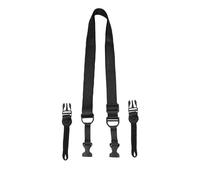 JFGDVW Backpack Chest Straps, Multi-Functional Detachable Carrying Strap With Adjustable Buckle,Universal, Shockproof, Durable, For Cameras, Binoculars, Shoulder Bags, Laptops(Black)