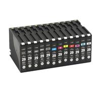 JFGIkLFD 12Color Set Compatible PGI-29 Ink Cartridge Compatible With PRO-1 Pro1 Pro-1 Printer Pigment Ink PGI29 C-29 Ink Cartridge Color