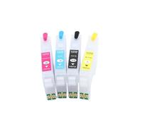 JFGIkLFD 4 Pack Compatible Refill Ink Cartridge T1971 T1962 T1963 T1964 Compatible With WF-2532 XP-101 XP-201 XP-204 XP-211 XP-214 XP-401 XP-411 With ARC Chip