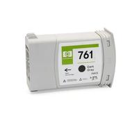 JFGIkLFD Compatible Ink Cartridge Replacement Compatible With HP761 Full Pigment Ink Compatible With DesignJet T7100 T7200 Printer 6 Colors(Dark Gray-400ML)