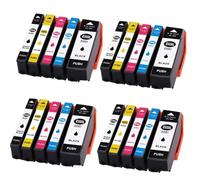 JFGIkLFD Compatible Yield Ink Cartridge 33XL Compatible With T3351 T3361 Compatible With Expression XP 530 540 630 640 635 645 830 900 Printer(4SET)