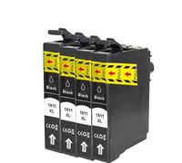 JFGIkLFD Einkshop 18XL T1811 T1812 T1813 T1814 Ink Cartridge Compatible With XP Series Printers(4BK)
