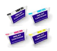 JFGIkLFD Refillable Ink Cartridge Compatible With T2001 T200XL T2001XL Compatible With XP-200 XP-300 XP-400 XP-310 XP-410 XP-510 WF-2520 WF-2530 WF-2540