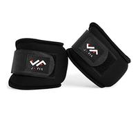 JFIT Adjustable Wrist Weights - Set of 2-2 LBs Each - Adjustable For a Convenient and Comfortable Fit -Fits Size Small/Medium,2LB, S/M, Black