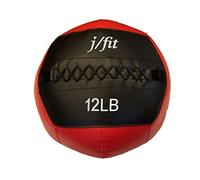 JFIT Wall Ball, Red/Black, 12 LB
