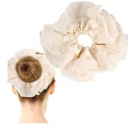 JFJXLM Oversized Scrunchie for Women Girls Extra Large Elegant Elastic Hair Ties Cute Puffy Organza Hair Scrunchies No Damage Hair Bands for Thick Hair Ponytail Holder Giant Soft Hair Accessories