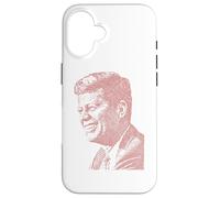JFK Duotone John F Kennedy USA 35th Popular Love Jack Case for iPhone 16