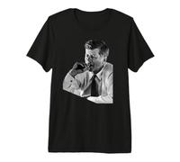 JFK John F Kennedy Cigar Smoking Smoker Premium T-Shirt