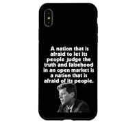 JFK Nation afraid to let people judge truth fears it people Case for iPhone XS Max